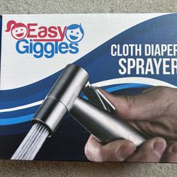 Easy Giggles Stainless Steel Cloth Diaper Sprayer – Brand New in Box