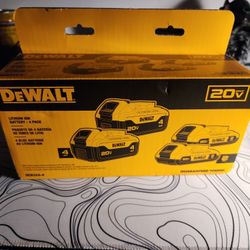 Dewalt Batteries (2 Ah & 4 Ah)