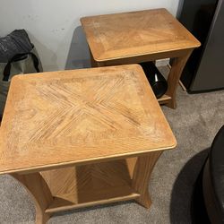 Two End Tables  ($10 Ea)