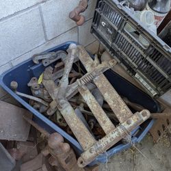 Antique Industrial Clamp