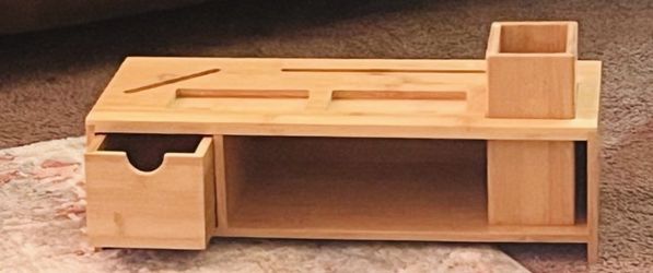 Bamboo Desk Top Organizer 