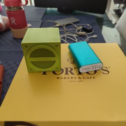 Ihome Mini Bluetooth Speaker And Small Battery Pack