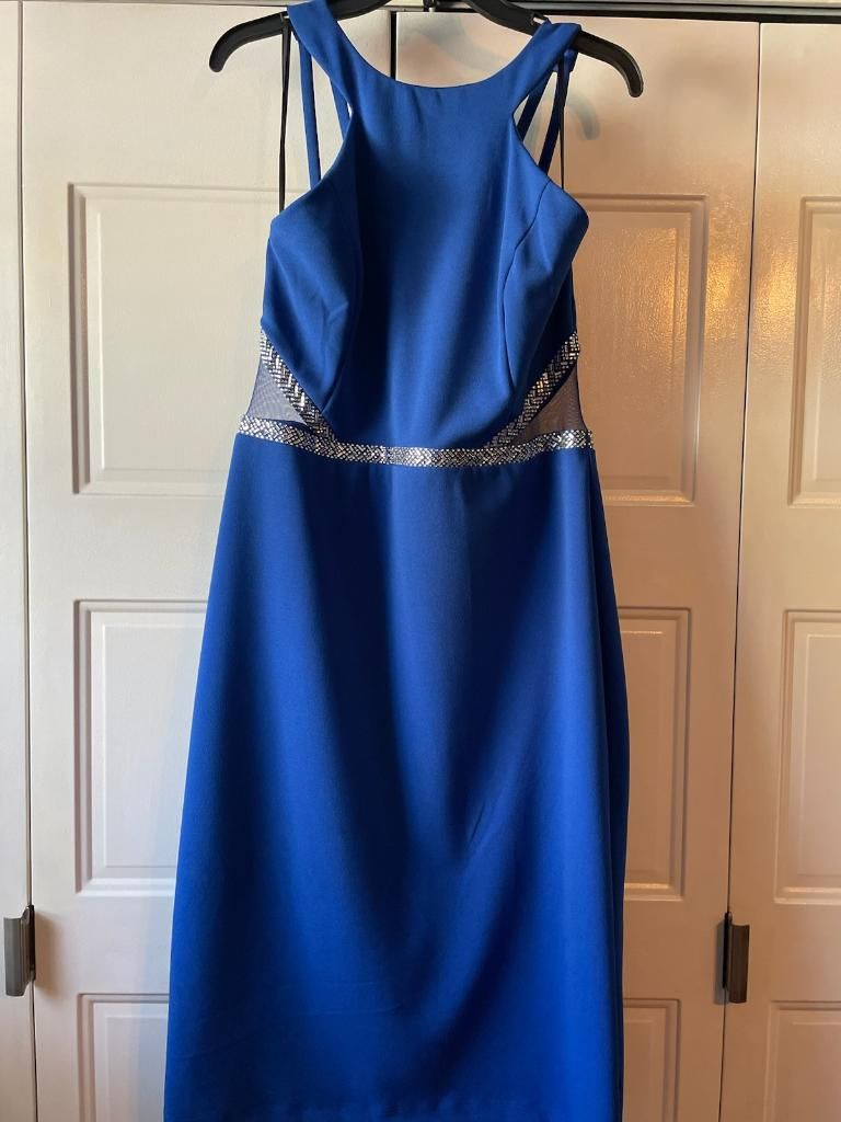 Royal Blue Dress