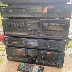 Sony Stereo System 1986 Read Descriptions