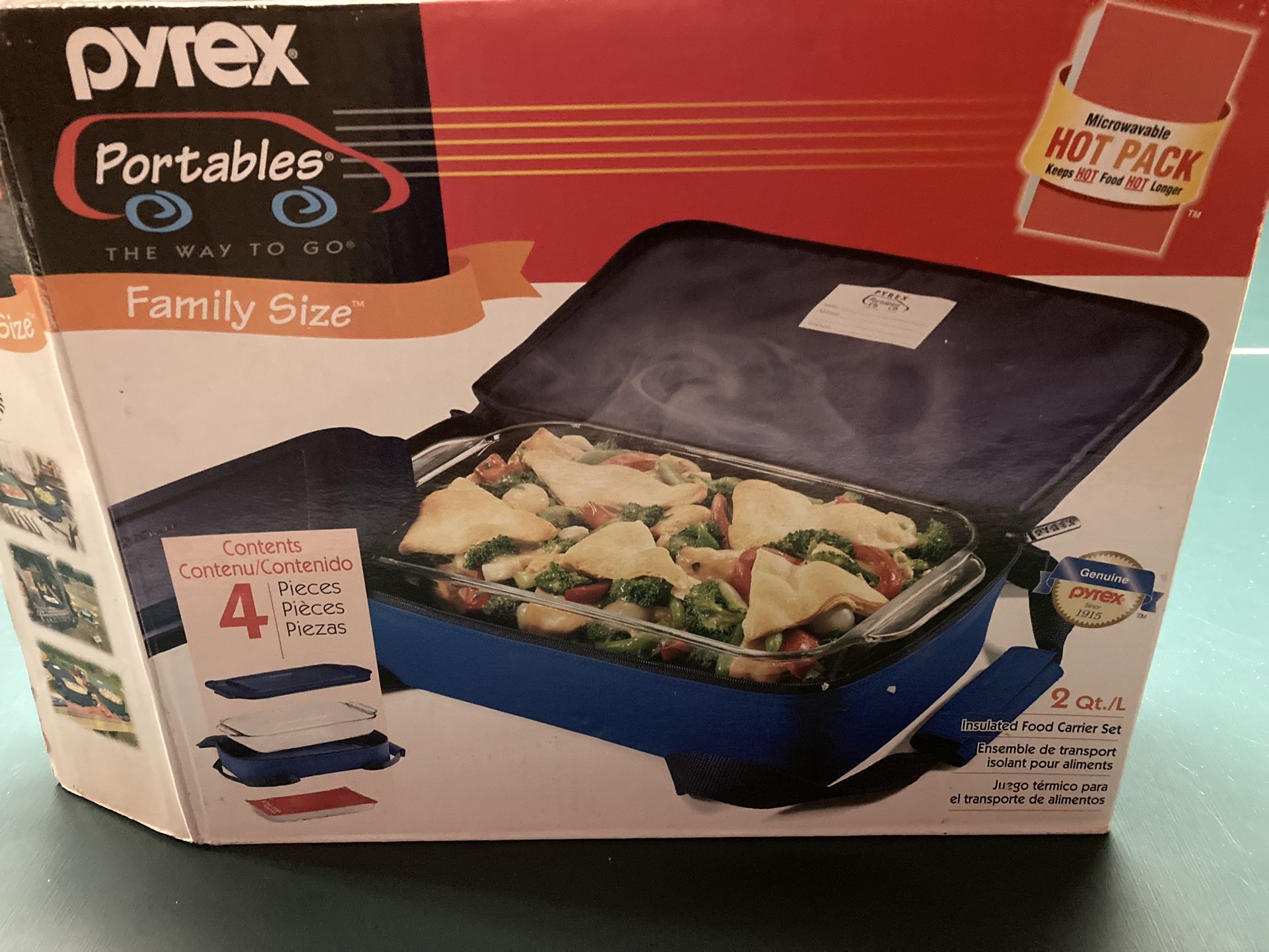Pyrex Casserole Dish With Carrier