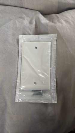 Blank Outlet Covers – White Wall Plates
