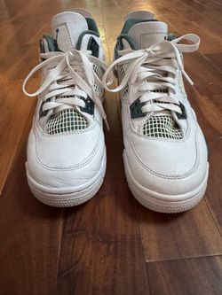 Air Jordan 4 Retro Oxidized Green - Youth Size 6.5Y