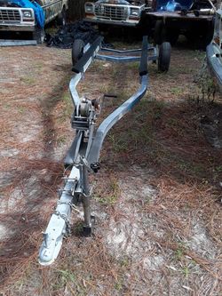 Galvanized steel Escort boat trailer 