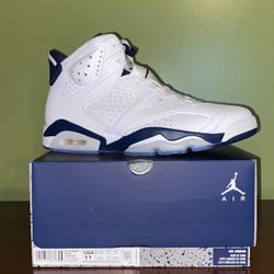 Nike Air Jordan Midnight Navy 6’s  Size 11