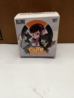 Cute but deadly series 3 overwatch deluxe vinyl figurein in blind box