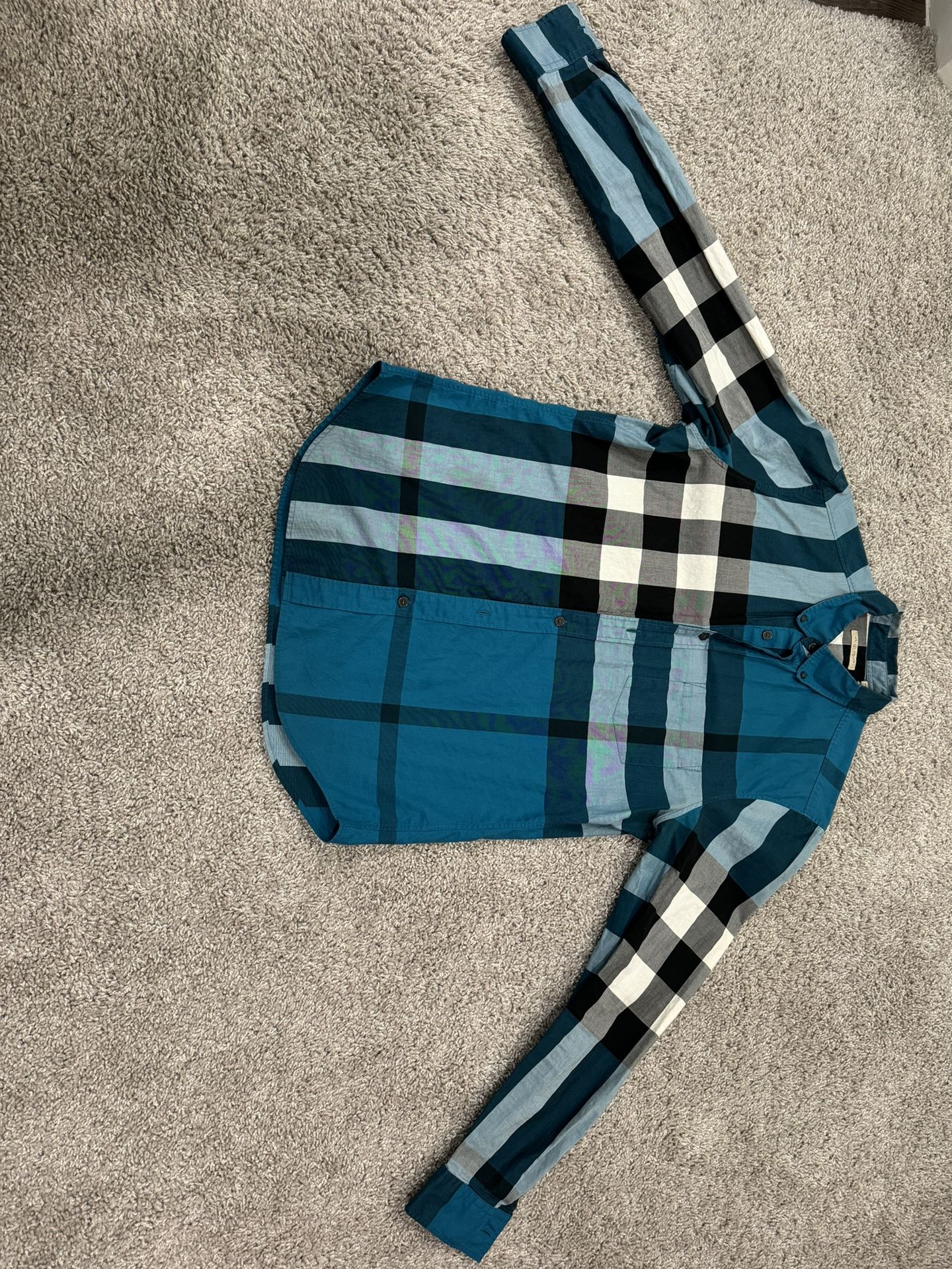 Burberry Long Sleeve Button Up 