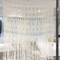 Macrame Boho Curtain