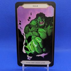 Officially Licensed Marvel Oracle Card - Hulk