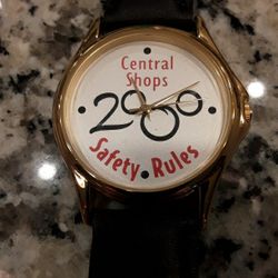 Disney Cast Member 2000 Unisex Watch - Leather Band - New Condition