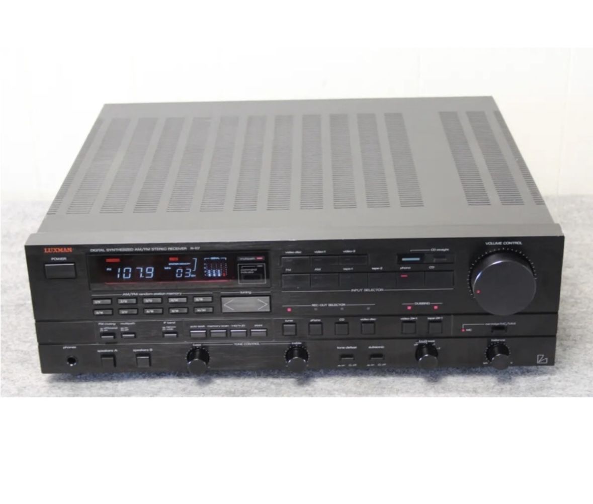 The legendary Luxman R-117 r117 audiophile marantz 2330 digital synthesized receiver 16