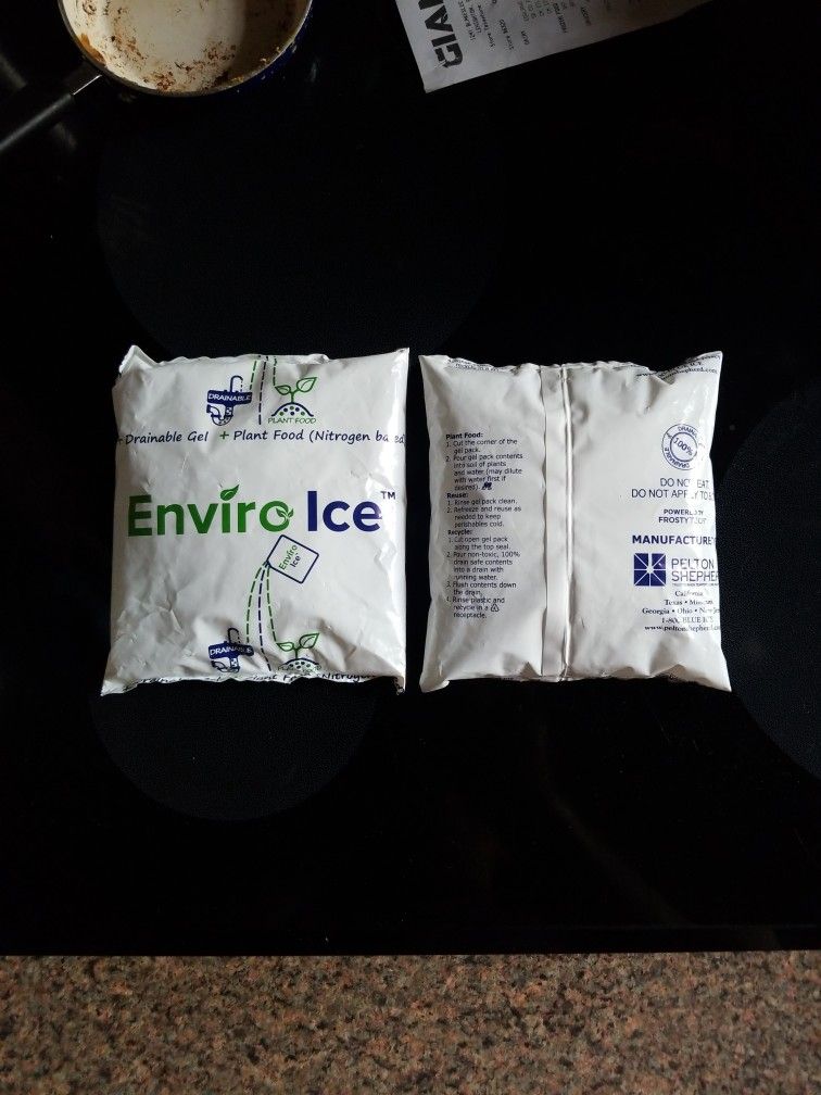 Free Ice Packs / Plant Food