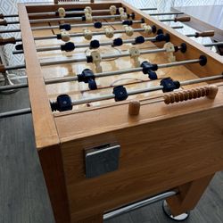 Solid Wood Foosball Table 