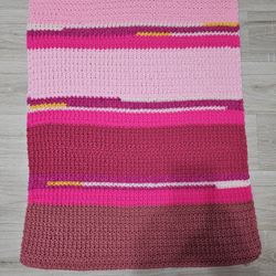 Crochet Hand Made  Baby Blanket
