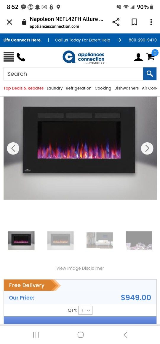 Linear Electric Fireplace
