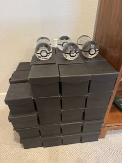 SALE!! Pokémon Crystal Ball Lot with Boxes