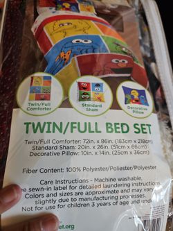 Twin/full bed set