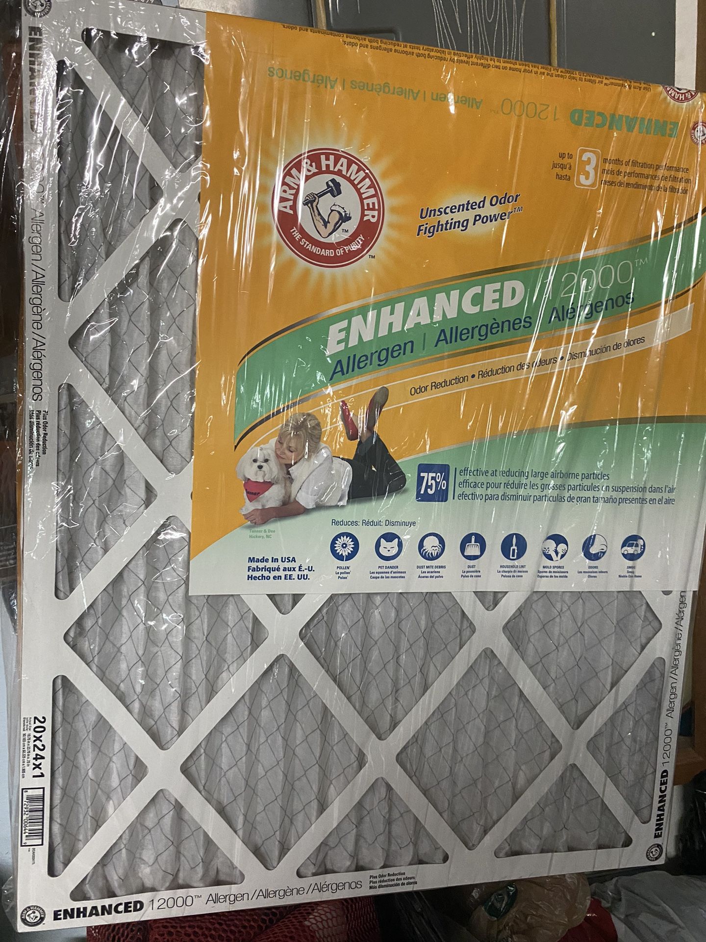 4 Arm & hammer 20x24x1 Air Condition Filters For Sale$24.96 Brand New Still Available