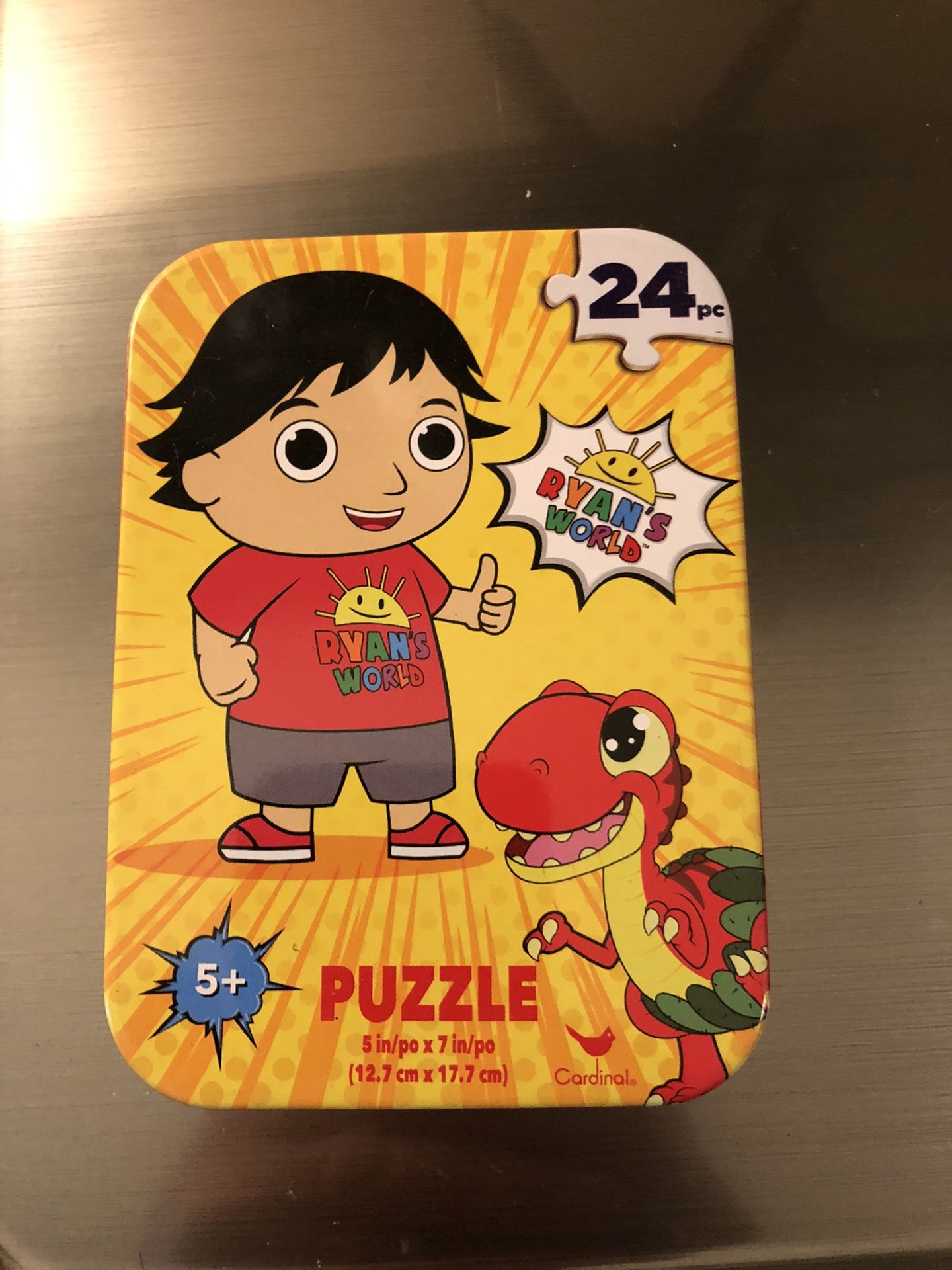 New Unopened Ryan’s World 24 Piece Puzzle