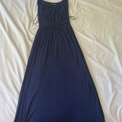 Gently used navy blue dress 
