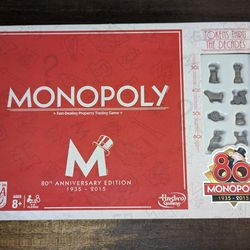 Monopoly- 80th Anniversary Edition