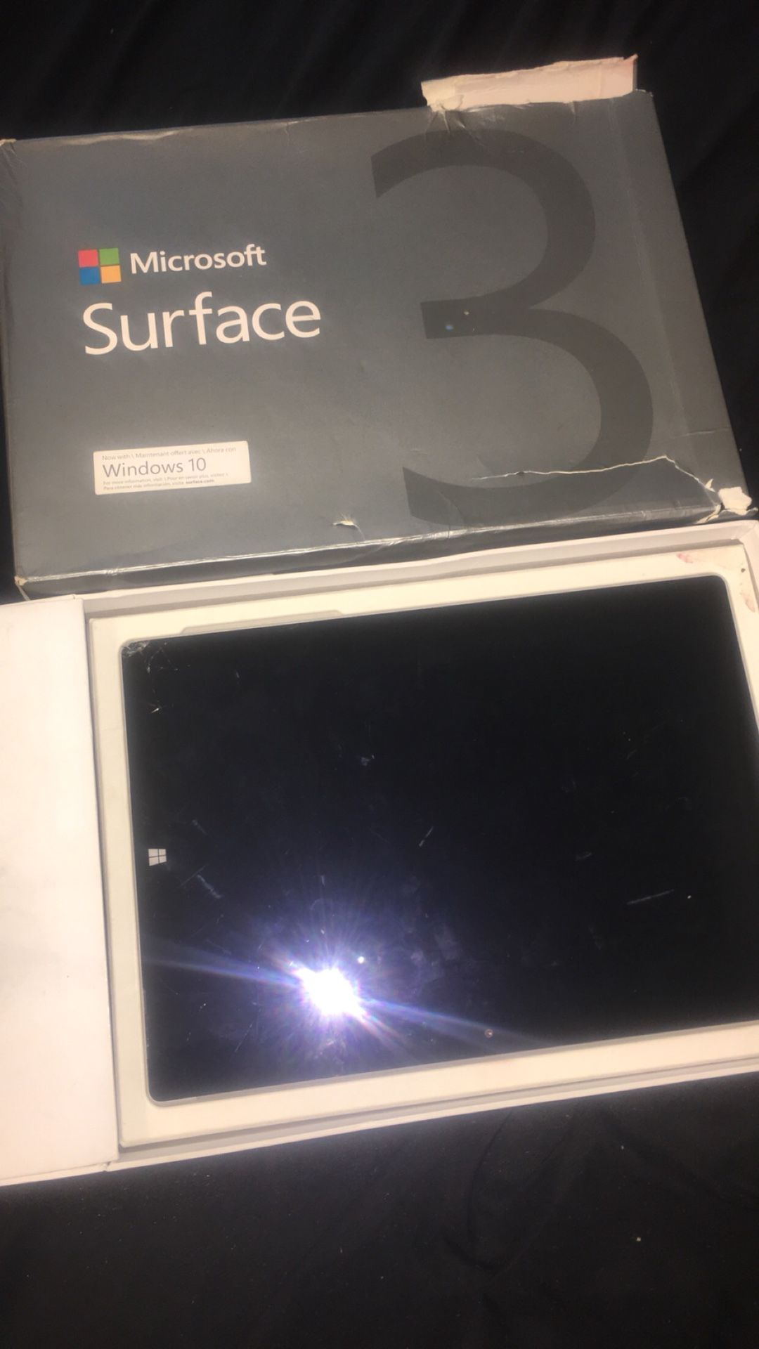 Microsoft Surface pro 3 tablet