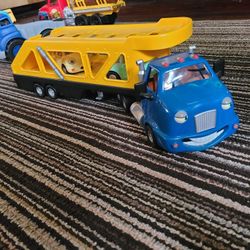 Toy Car Transporter With Cars