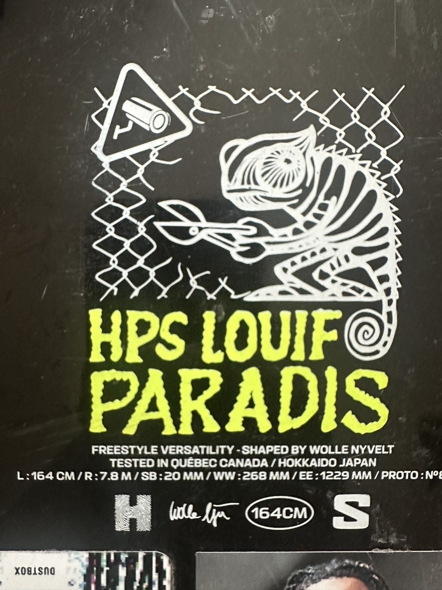 25-26 Salomon HPS Louif 164cm