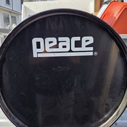 Peace  Bass Drum 