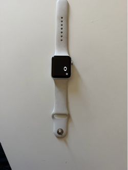 Apple Watch Seris 3 with White Sport Band