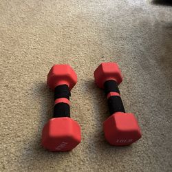 10 lbs. Dumbbell Set 