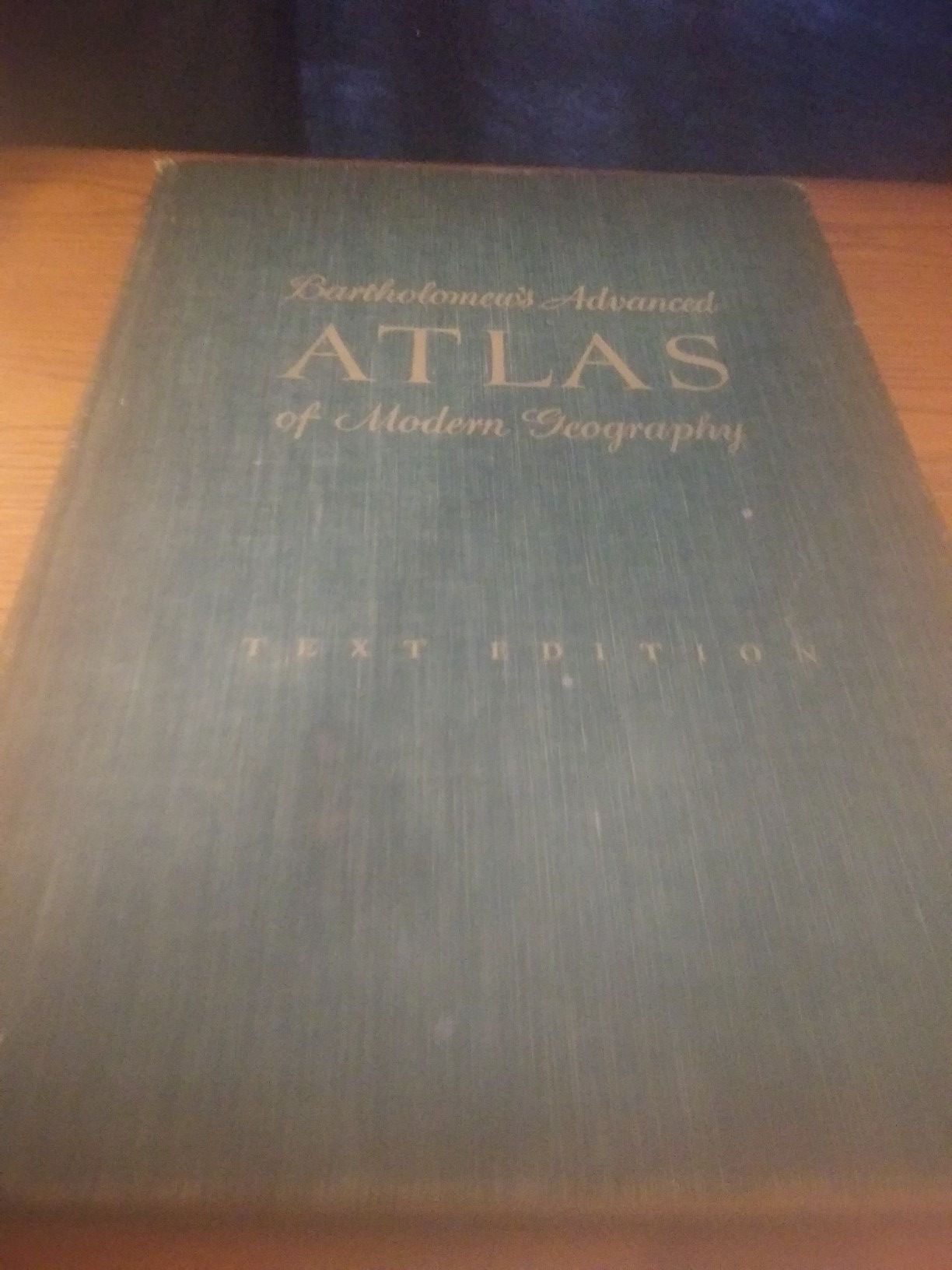 Old Geography Atlas