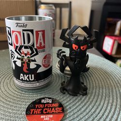CHASE LIMITED EDITION RED EYES Aku Samurai Jack Funko Soda LE Vaulted Cartoon TV