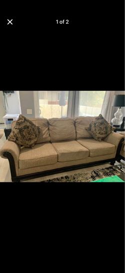 Sofa bed plus love seat