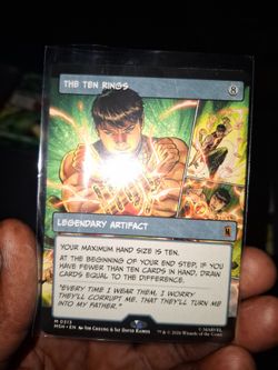 Magic: The Gathering The Ten Ribgs Marvel Secret Lair Mythic Rare