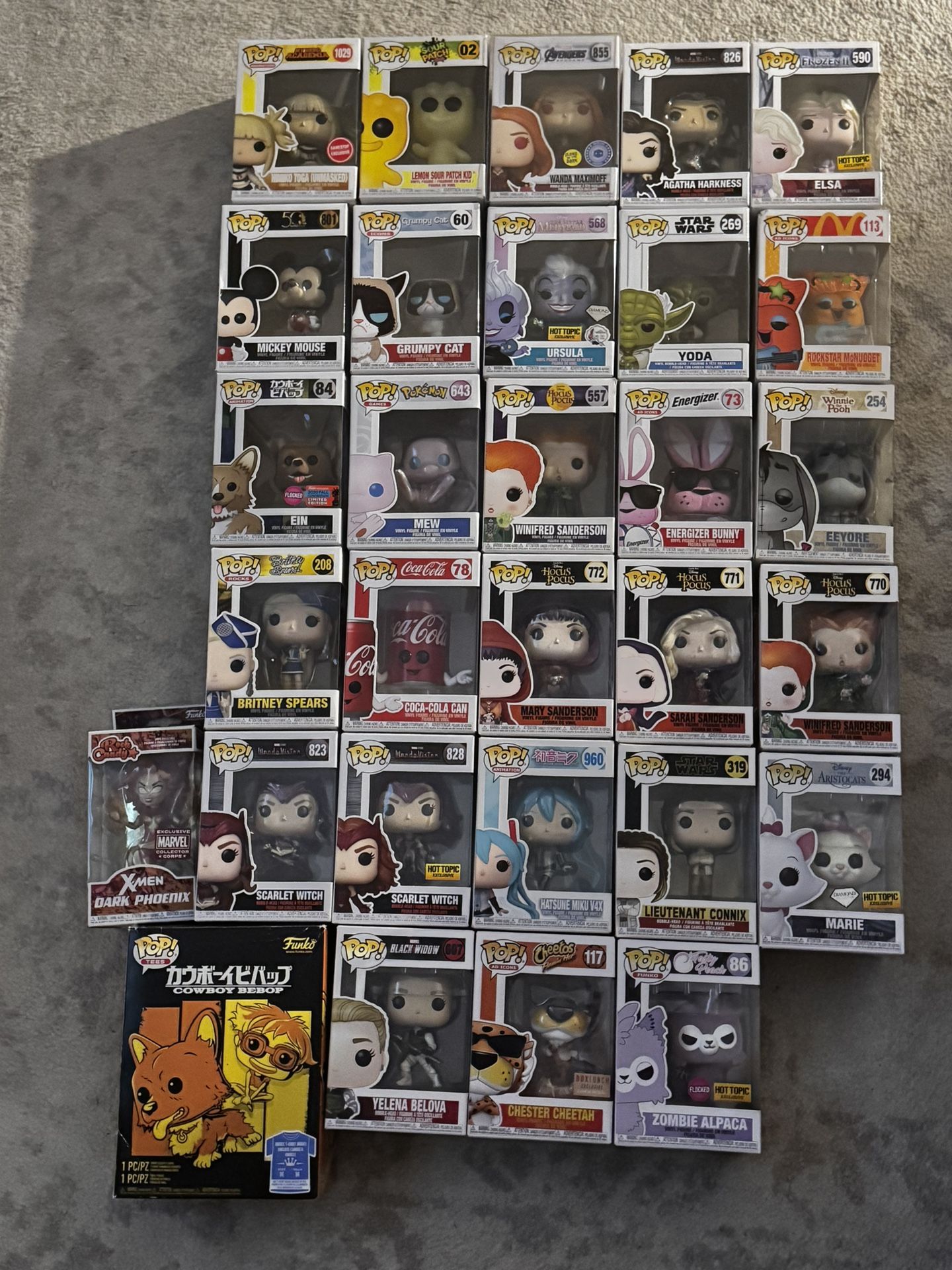 Funkos Pop Collection