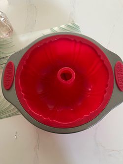 Silicone mould for baking