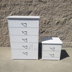 White Bedroom Dresser Set!