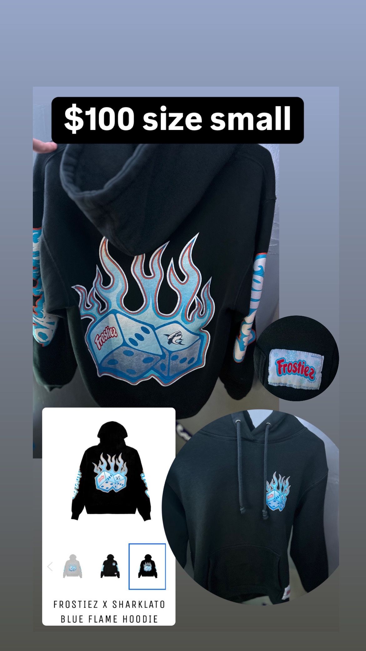 Hoodies Size Small $200