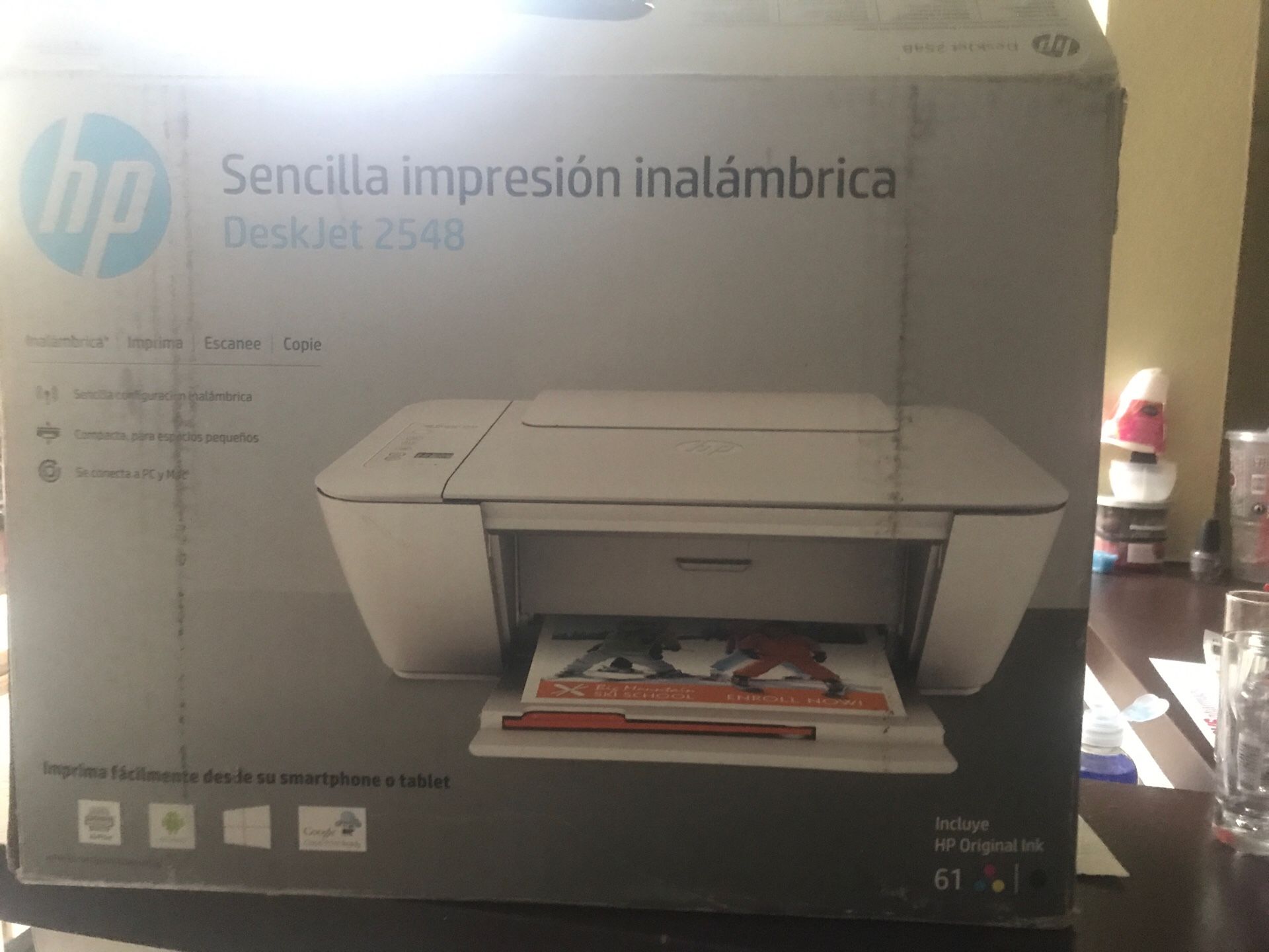 Simple Wireless printing DeskJet 2528