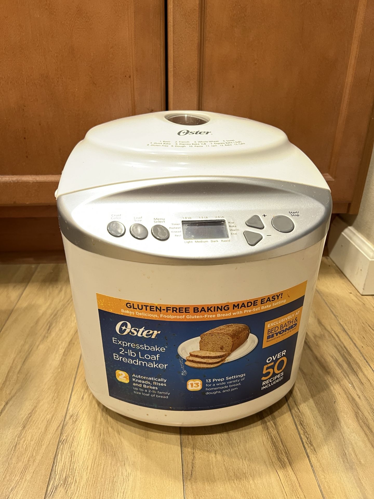 Oster Brand 2lb. Breadmaker. White. $59