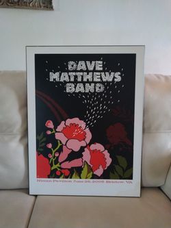 DAVE MATTHEWS BAND POSTER 2005 BRISTOW VA