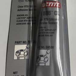 LOCTITE  CLEAR RTV SILICON ( SI 595 )  $ 4 EACH 