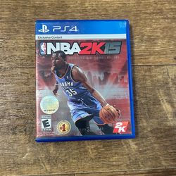 NBA 2K15 PS4 Video Game - Blue Cover