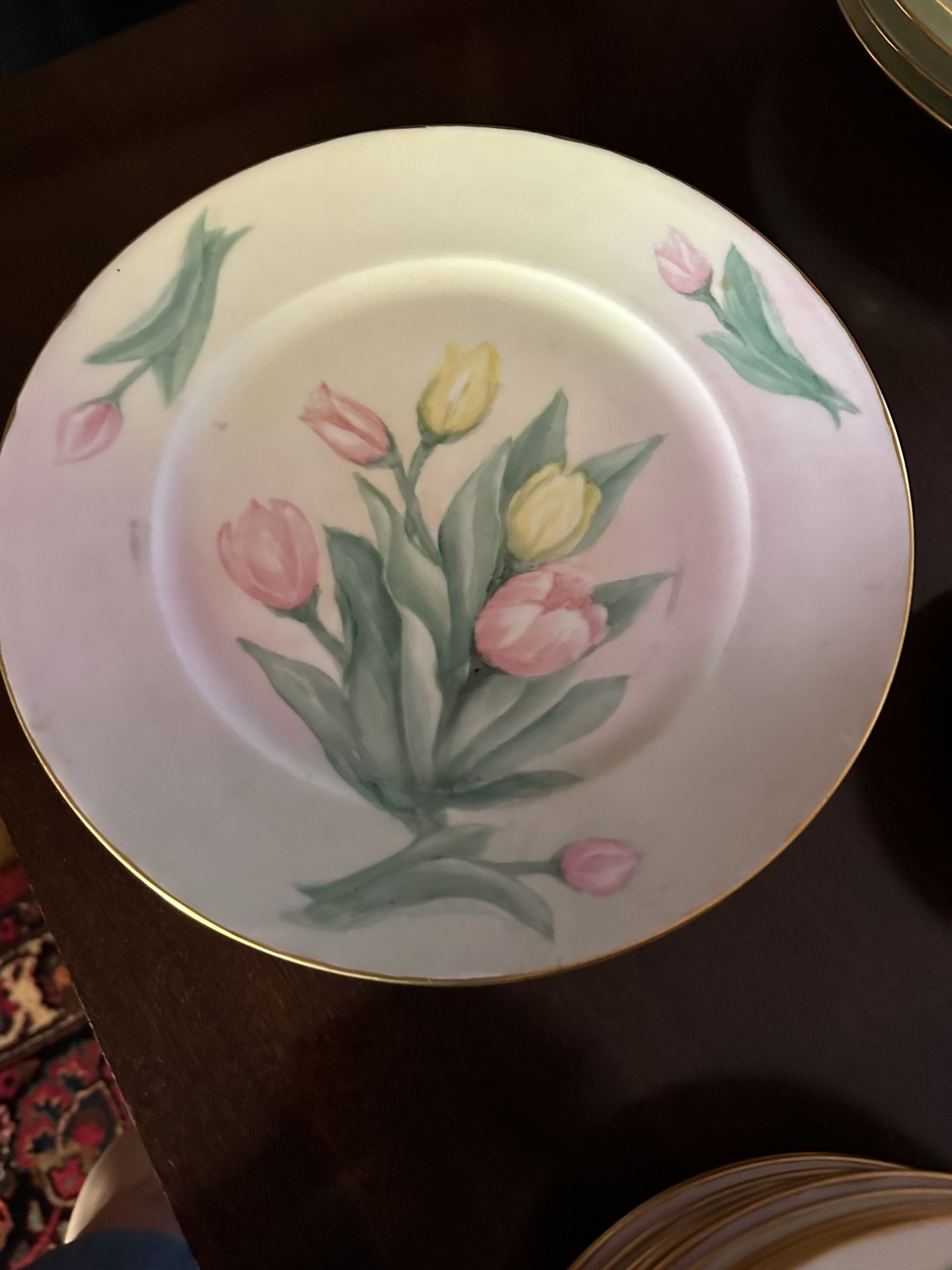 Gold Rimmed Dinner Set -12 Places Is Unique
