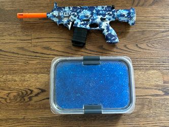 Splat R Ball Soft Water Bead Blaster Gun Semi & Fully Automatic With Tub of Beads Balls Electric